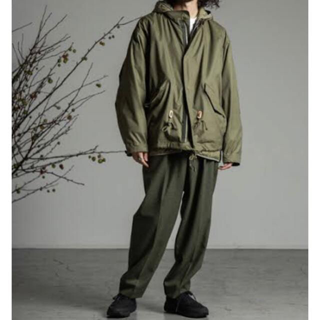 マーカ　MILITARY JACKET COTTON NYLON OXFORD2着丈