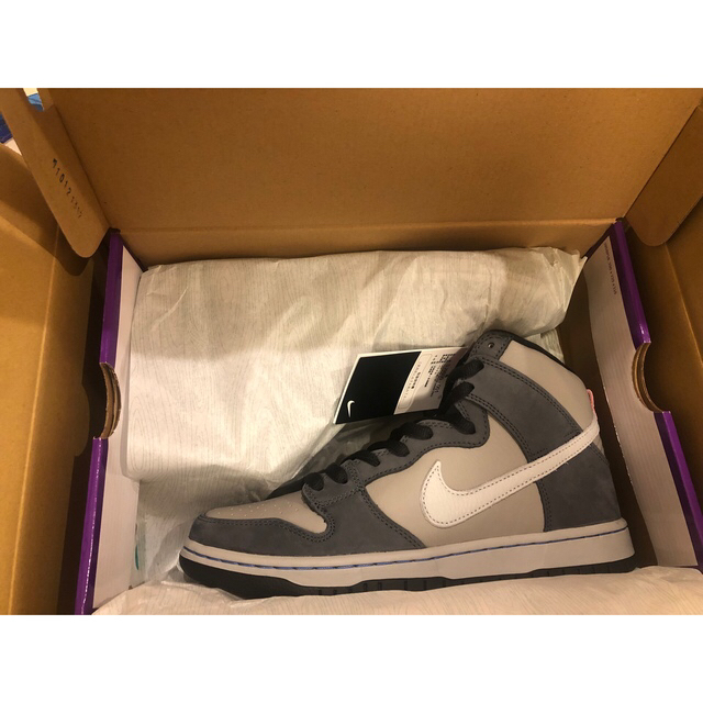 NIKE SB DUNK HIGH MEDIUM GREY 27cm