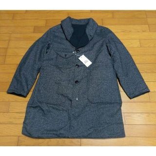 ENGINEERED GARMENTS リバーシブル ステンカラーコート 大きめgardenblueend