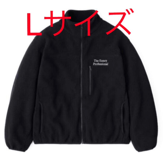 1LDK SELECT - ennoy Polartec Fleece ジャケット Lサイズ ブラック