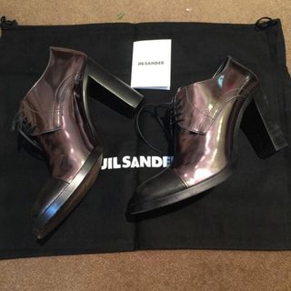 ジルサンダー(Jil Sander)の靴　JILSAN  38.5  ガラス加工　(その他)