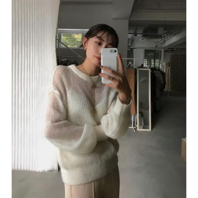 BUSTIER PATTERN KNIT アメリヴィンテージ BUSTIER PATTERN KNIT アメリヴィンテージ