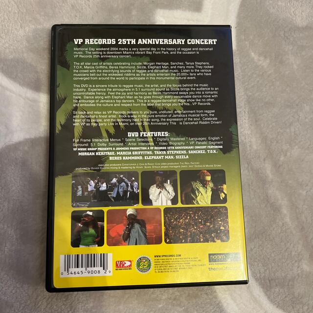 VP RECORDS 25TH ANNIVERSARY CONCERT  エンタメ/ホビーのDVD/ブルーレイ(ミュージック)の商品写真