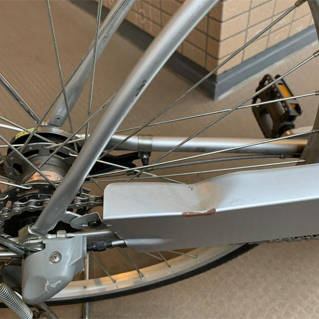 SANYO(サンヨー)の【手渡し限定】電動ハイブリッド自転車エネループアシスト自転車CY-SPF226 スポーツ/アウトドアの自転車(自転車本体)の商品写真