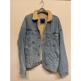 ザラ(ZARA)のZARA ボアデニムジャケット(Gジャン/デニムジャケット)