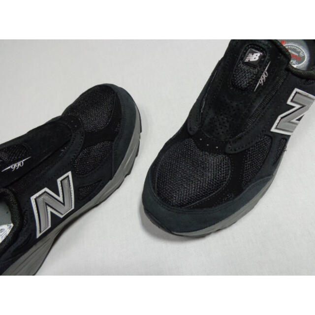 スニーカーnew balance 990 M990SB3 v3 29.5cm ブラック美品