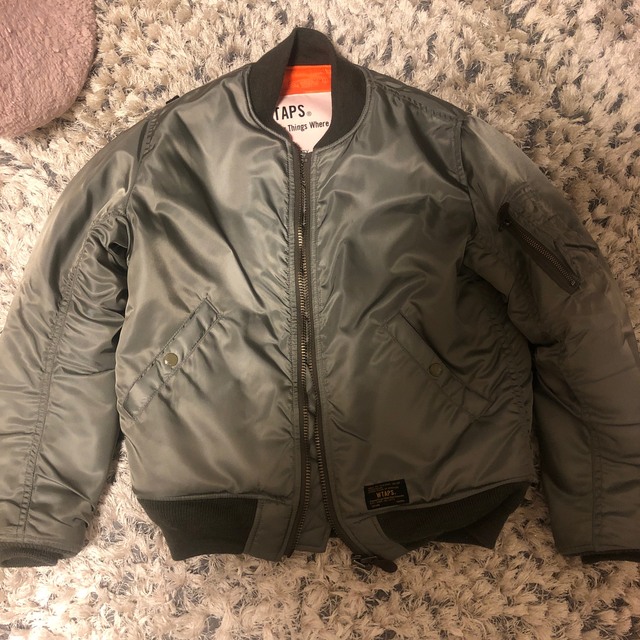 WTAPS MA-1 フライトジャケット 防ぎ オリーブ WTAPS MA-1 フライトジャケット 防ぎ オリーブ