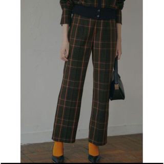 アメリヴィンテージ(Ameri VINTAGE)のamerivintage cheerful check pants(カジュアルパンツ)