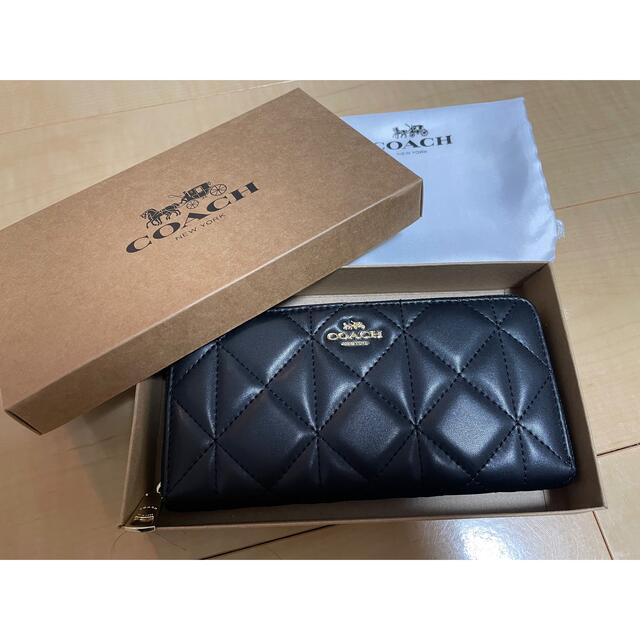 最大50%オフ! COACH コーチ 長財布 レインボーストラップ付き