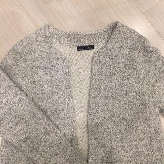 ザラ(ZARA)のZARA 薄手アウター(ノーカラージャケット)