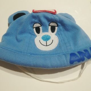 アナップキッズ(ANAP Kids)のアナップ　ベビー　　帽子　ブルー(帽子)