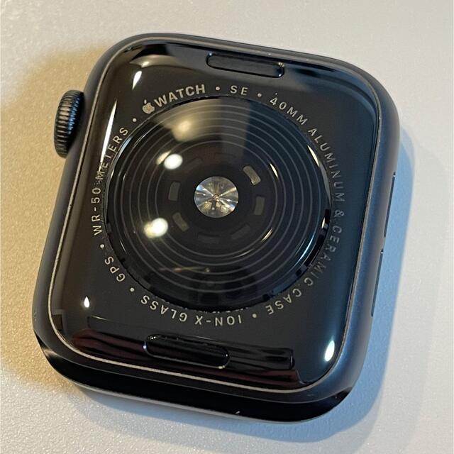 Apple Watch SE 40mm GPSモデル バッテリー98% 美品 4