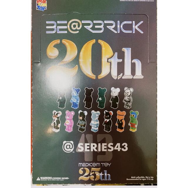 新品未開封 BE@RBRICK SERIES 43 20th