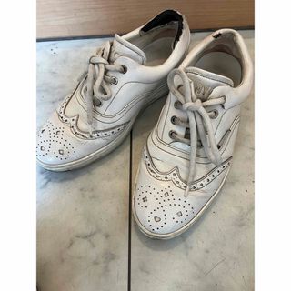 ジミーチュウ(JIMMY CHOO)のJimmy Chooレザースニーカー(スニーカー)