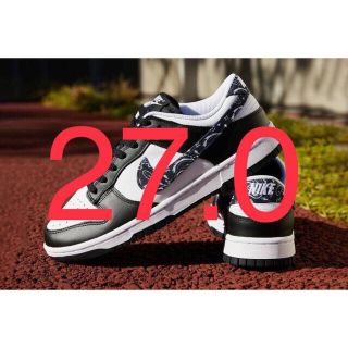 ナイキ(NIKE)のNike WMNS Dunk Low Paisley "Black/White"(スニーカー)