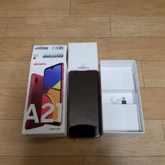 【新品未使用】2台×GalaxyA21 ドコモSC-42K(黒)