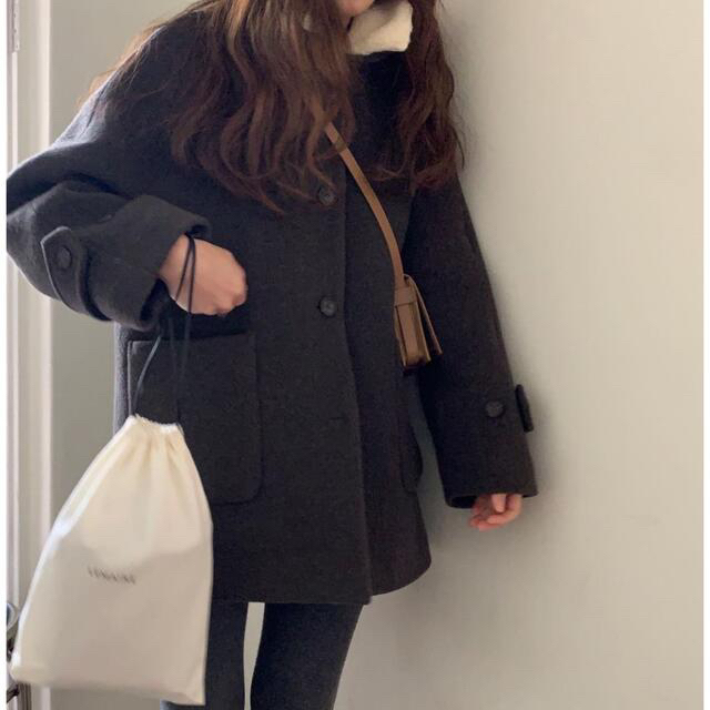2022年春の 【Leday】Ounce coat韓国コート collar fur base - その他