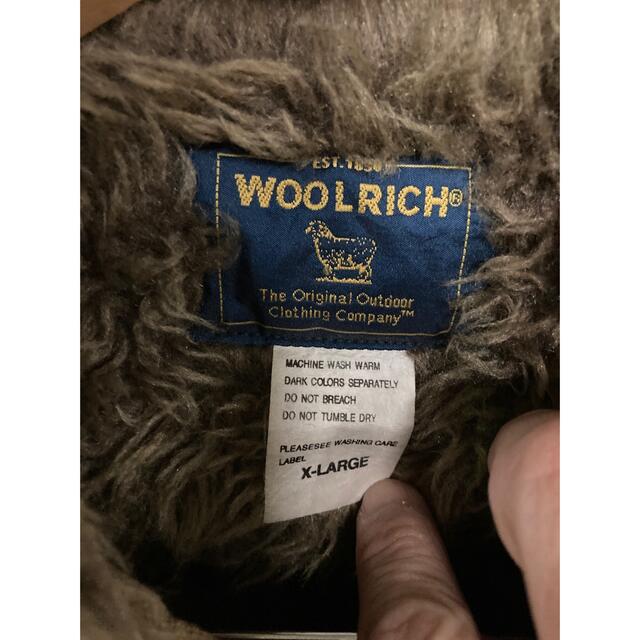 WOOLRICH(ウールリッチ)のWOOL RICH ヴィンテージ加工ボアジャケット！ブロックチェック！ メンズのジャケット/アウター(ブルゾン)の商品写真
