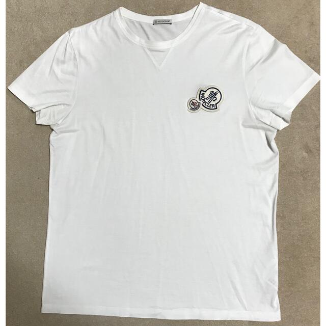 MONCLER(モンクレール)のモンクレール　ダブルワッペンt メンズのトップス(Tシャツ/カットソー(半袖/袖なし))の商品写真