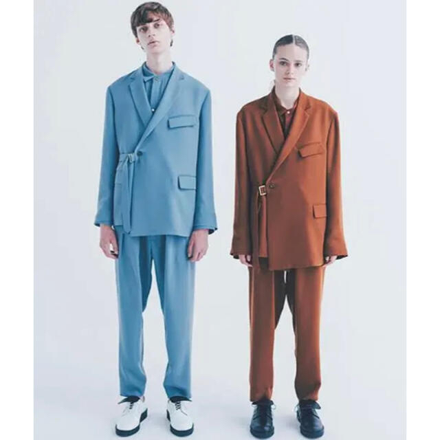 SUNSEA - CULLNI クルニ 20SS ベルテッドテーパードスラックスの通販