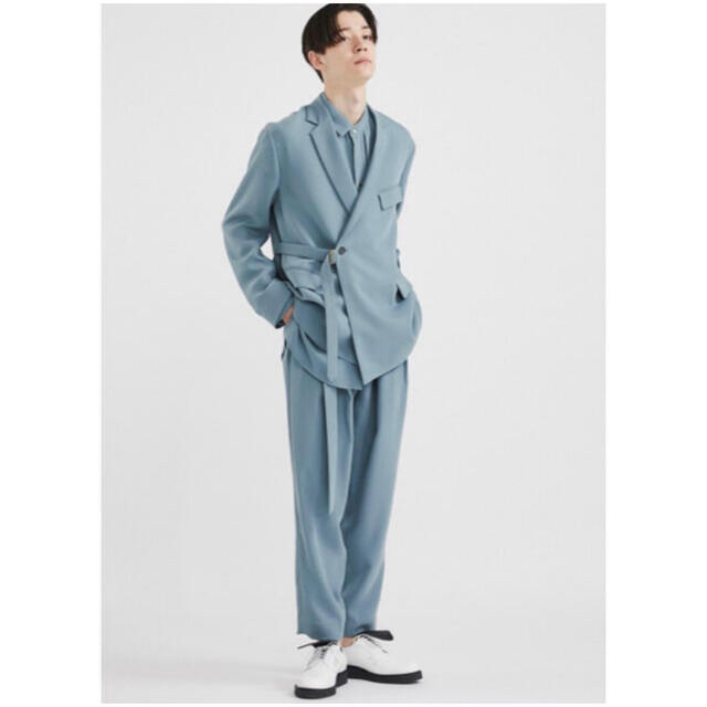 SUNSEA - CULLNI クルニ 20SS ベルテッドテーパードスラックスの通販