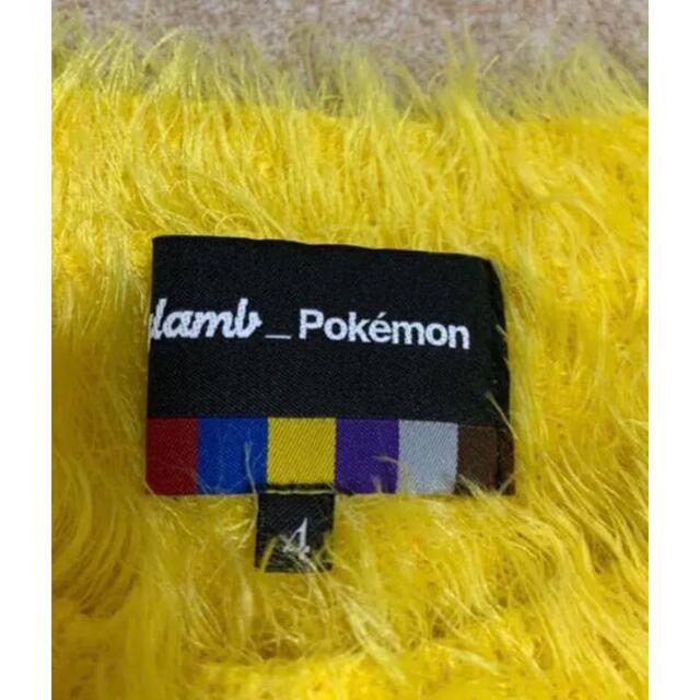 glamb(グラム)のSALE glamb ポケモンコラボ ピカチュウ　アクリルニット メンズのトップス(ニット/セーター)の商品写真