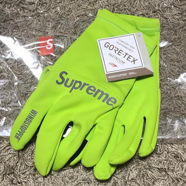 Supreme(シュプリーム)のSupreme / WINDSTOPPER Gloves s/m Green メンズのファッション小物(手袋)の商品写真