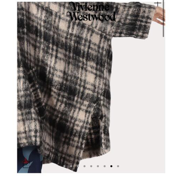 Vivienne Westwood - 新品 ヴィヴィアン マフラー付きビッグ Vivienne Westwood - 新品 ヴィヴィアン マフラー付きビッグ