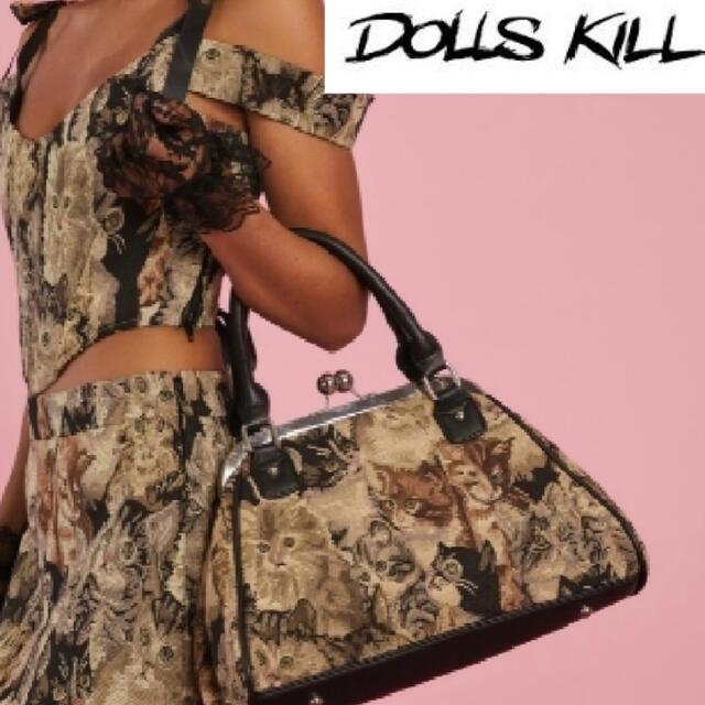 新品未使用★DOLLS KILL★SUGAR thrill 猫ハンドバッグ