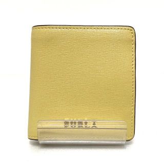 フルラ(Furla)のフルラ 2つ折り財布 - イエロー レザー(財布)