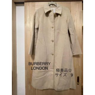 バーバリー(BURBERRY)のバーバリーロンドン　アンゴラ　コート(ロングコート)