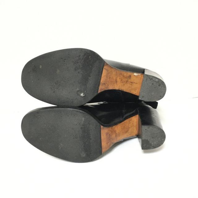 celine(セリーヌ)のセリーヌ ショートブーツ 36 1/2 - 黒 レディースの靴/シューズ(ブーツ)の商品写真