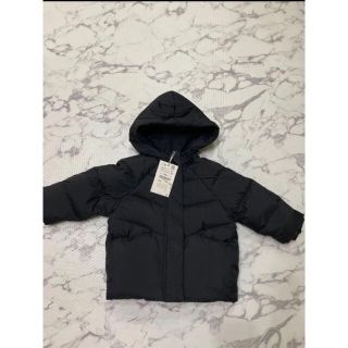 ザラキッズ(ZARA KIDS)のZARA baby アウター ダウンジャケット 92センチ 黒(コート)