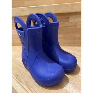 クロックス(crocs)のクロックス　長靴　kids C8(15.5cm)(長靴/レインシューズ)