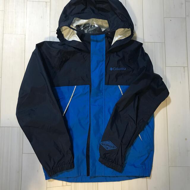 Columbia(コロンビア)のあお様専用／コロンビア／レインウエア(上のみ)キッズS(130〜140cm) キッズ/ベビー/マタニティのこども用ファッション小物(レインコート)の商品写真