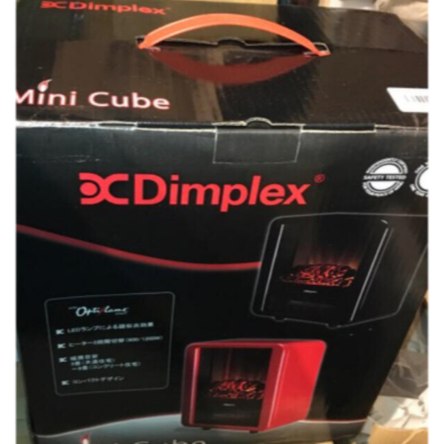 Dimplex MNC12WJ 暖炉型ヒーターミニキューブ（ホワイト）新品未開封