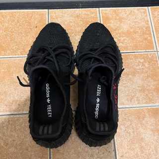 アディダス(adidas)のyeezy boost 350 BLACK(スニーカー)