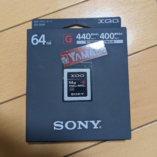 SONY製XQD64GB　美品