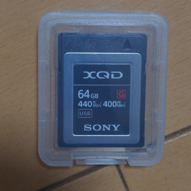 SONY製XQD64GB　美品