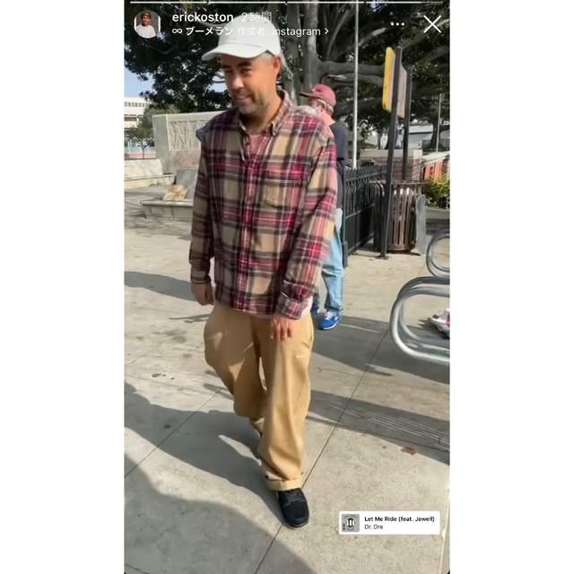 supreme Tartan Flannel Shirt