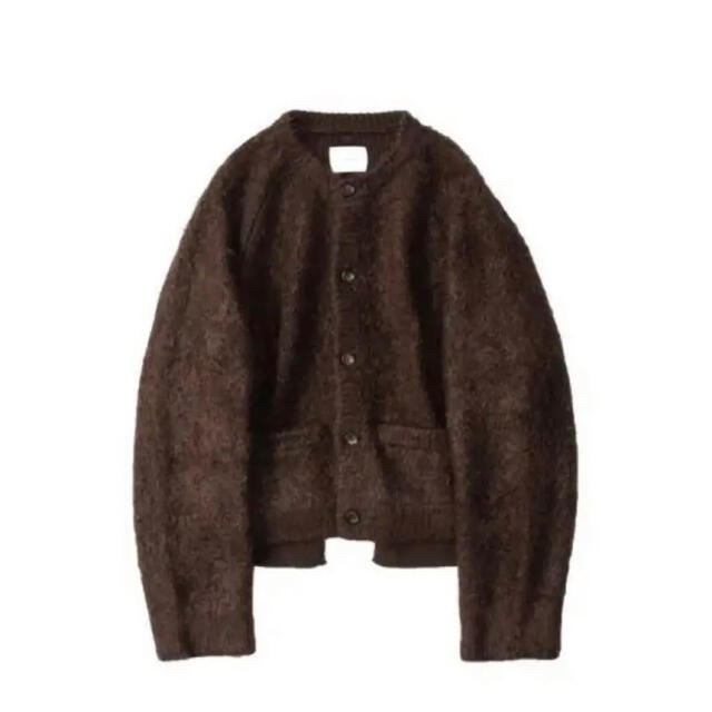 stein KID MOHAIR CARDIGAN D.Brown 20aw 特売 25479円 www.gold-and