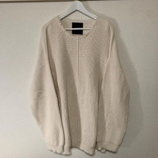 アンユーズド(UNUSED)のunused 5G crew neck knit ニット サイズ4  L XL(ニット/セーター)