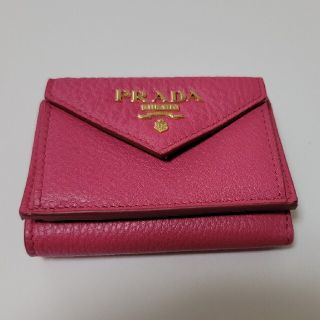 プラダ(PRADA)のクリスマスブレゼントにも！【PRADA】のレディース【三折財布】(財布)