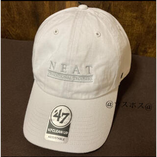 COMOLI - NEAT cap ニート　白　キャップ　帽子