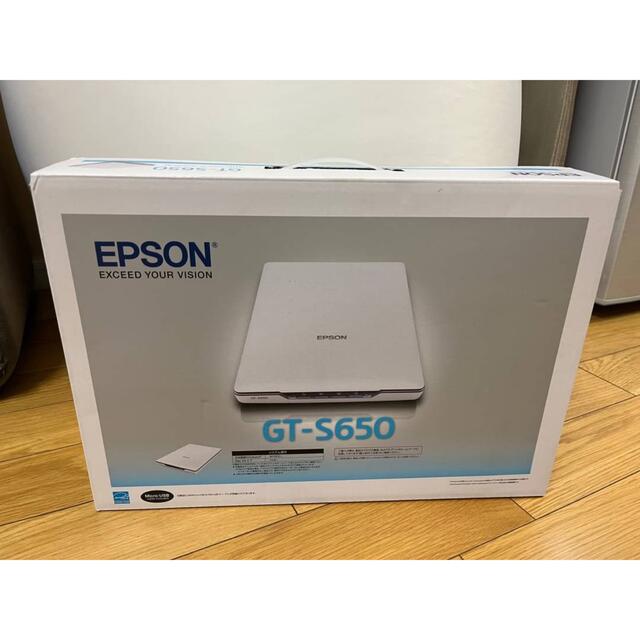 （ほぼ新品）EPSON GT-S650 A4 フラットベッドスキャナ No129 スマホ/家電/カメラのPC/タブレット(PC周辺機器)の商品写真