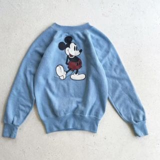 ディズニー(Disney)の難有り！！vintage ミッキー sweat KIDS10-12(Tシャツ/カットソー)