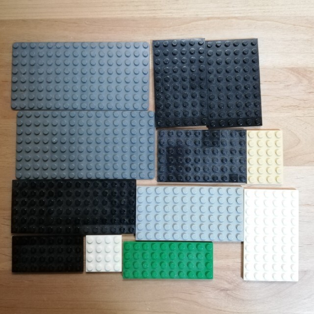 レゴ 板11枚セット キッズ/ベビー/マタニティのおもちゃ(積み木/ブロック)の商品写真