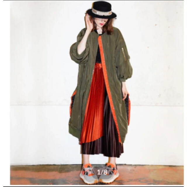 【Risley】MA-1 Long Blouson 完売品　grench 7