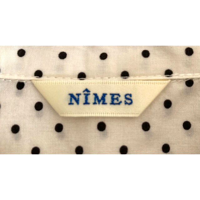 NIMES(ニーム)のNîmes ニーム ドットシャツ レディースのトップス(シャツ/ブラウス(長袖/七分))の商品写真