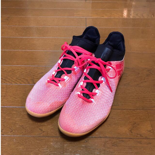 adidas(アディダス)の【アディダス】メンズ 27,5cm フットサルシューズエックスタンゴ スポーツ/アウトドアのサッカー/フットサル(シューズ)の商品写真